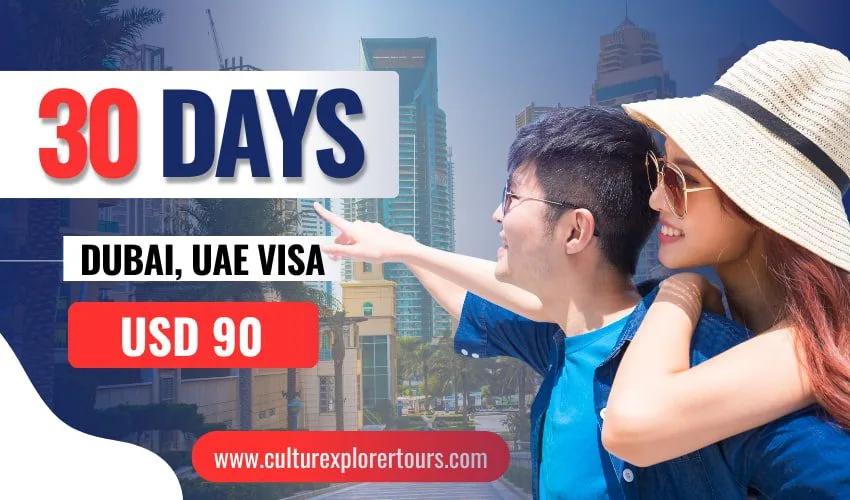 30 Days Dubai, UAE Visa