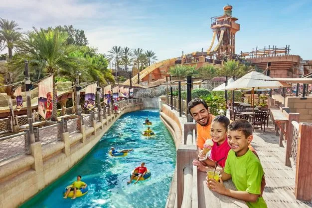 Playful Moments at Wild Wadi Water Park